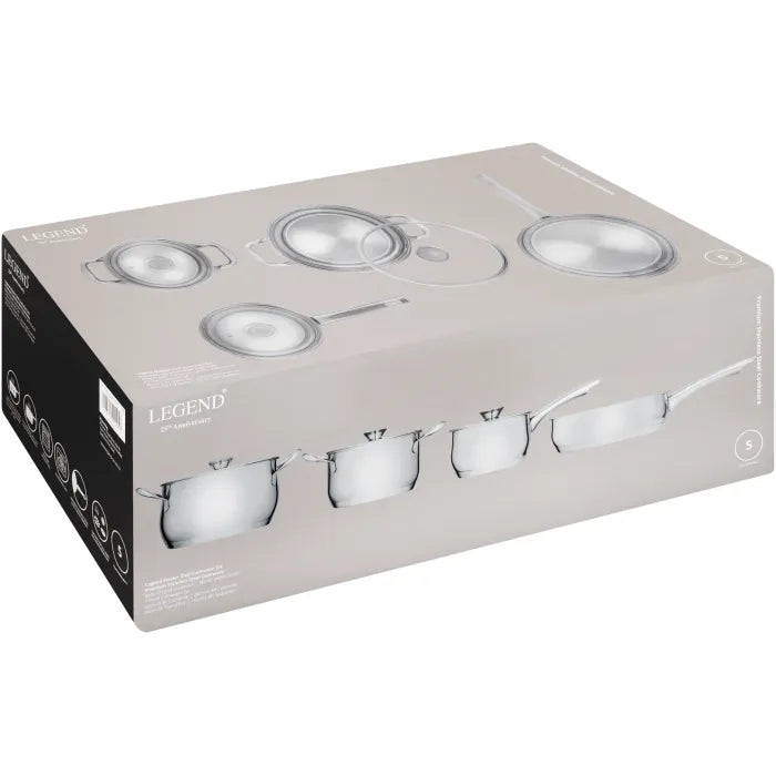 Legend Master Chef 7pce st/st Cookware