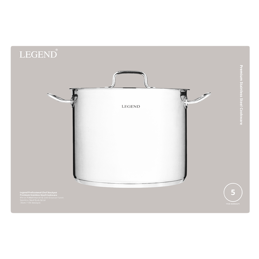 Legend Prof Chef 13lt Stockpot