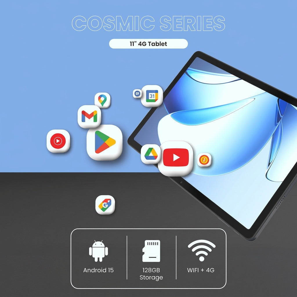 Volkano Cosmic Series 11 inch 4G Tablet