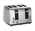 EIGER Geneva 4 Slice Stainless Steel Toaster
