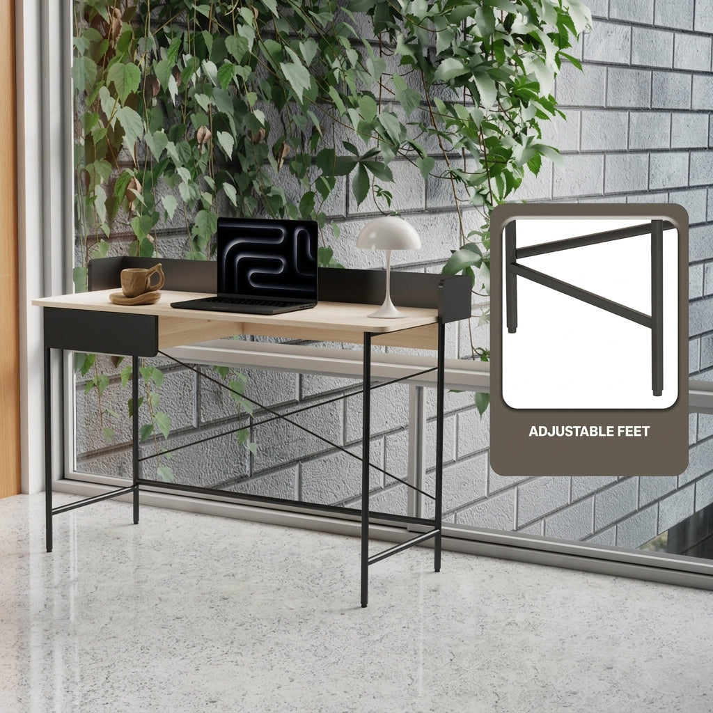 Everfurn Rico Office Desk