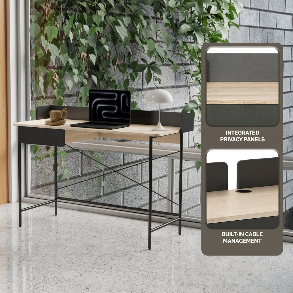 Everfurn Rico Office Desk