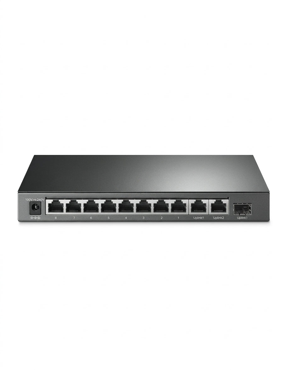 TP-Link TL-SG1210MP 10-Port Gigabit Desktop Switch with 8-Port PoE