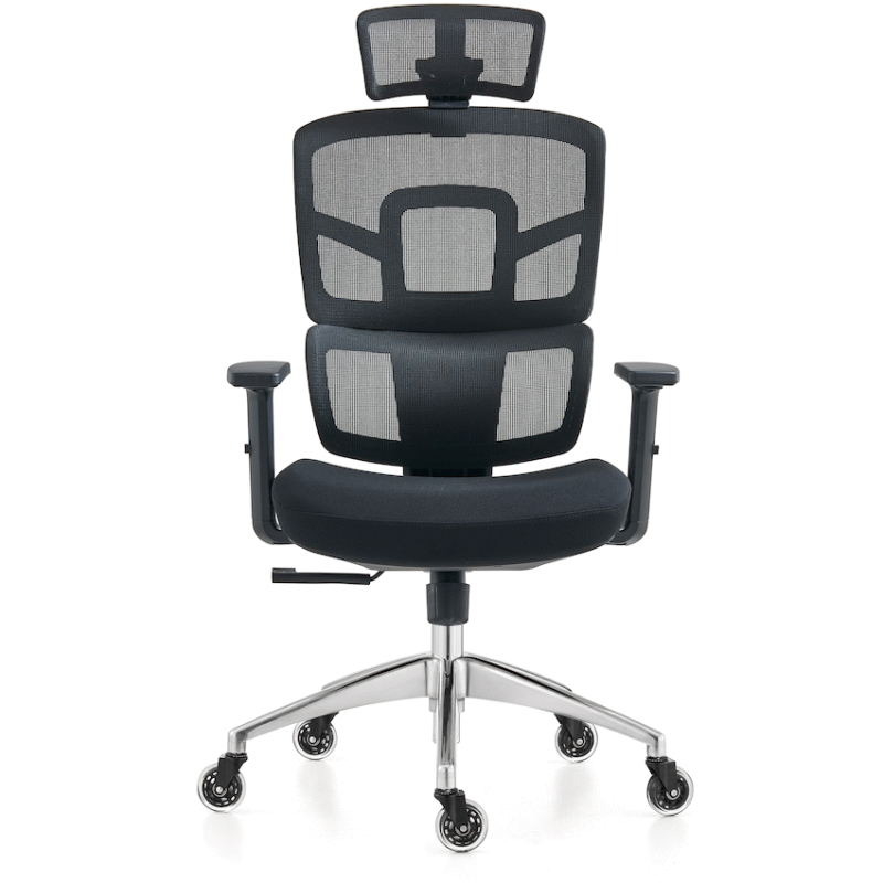 Everfurn Premium Graphite Ergo High Back Chair - BlackThe Everfurn Premium Graphite Ergo High Back Chair – Black