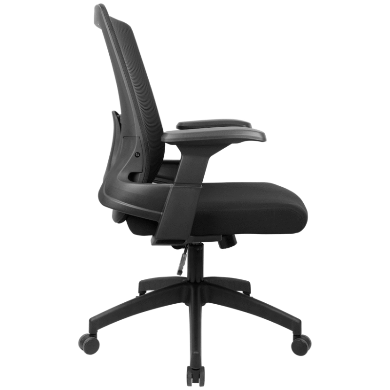 Everfurn Skye Mid Back Office Chair - Black