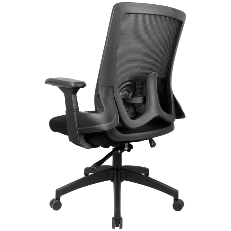 Everfurn Skye Mid Back Office Chair - Black