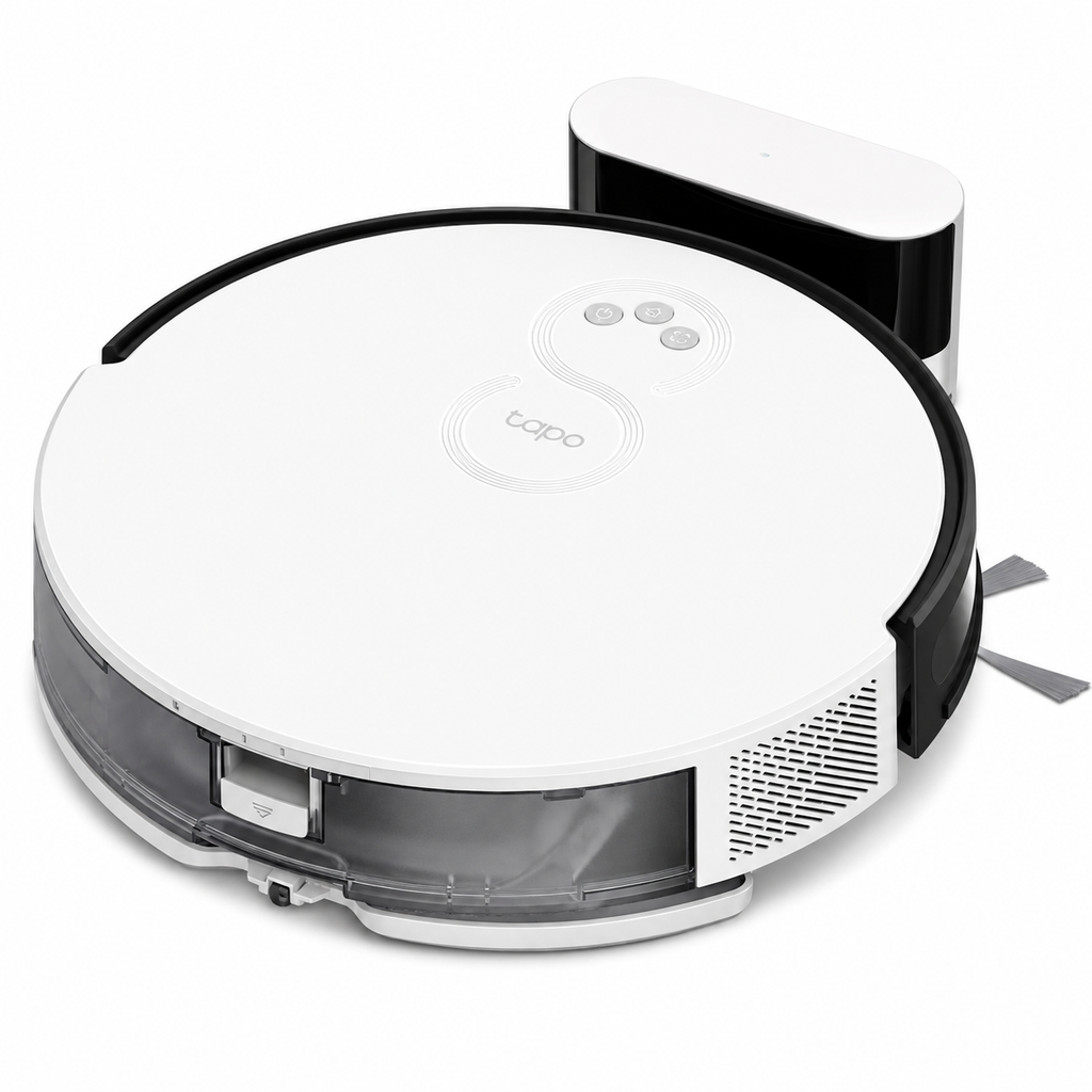 TP-Link Tapo RV10 Robot Vacuum and Mop, Gyroscope, 2600 mAh, 300 ml