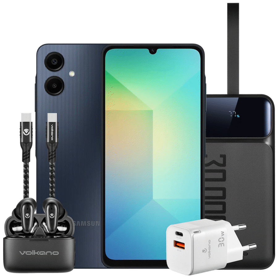 Home Mobile Phones Samsung A06 64GB DS (Cellular Bundle)